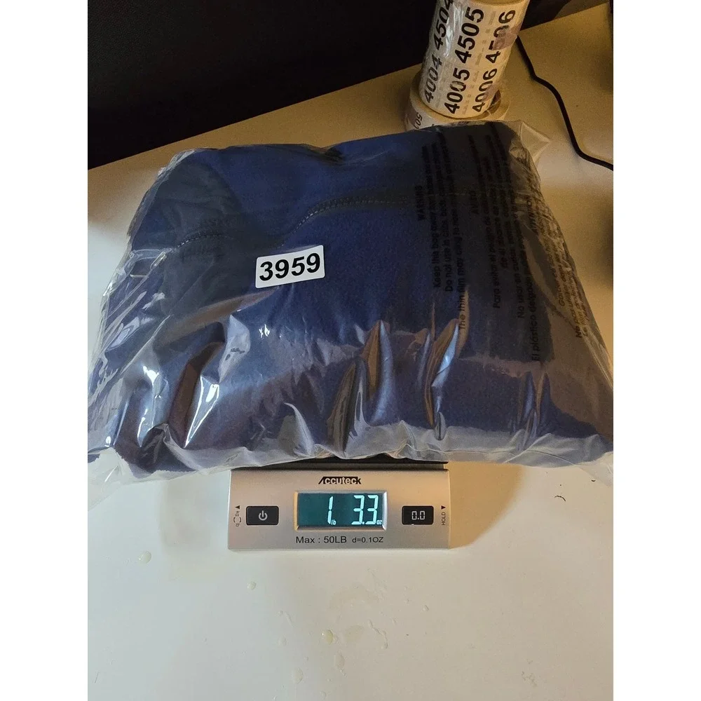 Vintage The North‎ Face Fleece Jacket Mens M Blue Full Zip Season 17 90s *Read